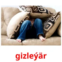 gizleýär picture flashcards