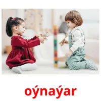 oýnaýar picture flashcards