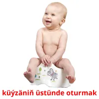 küýzäniň üstünde oturmak карточки энциклопедических знаний