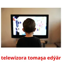 telewizora tomaşa edýär карточки энциклопедических знаний
