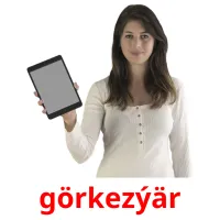 görkezýär picture flashcards