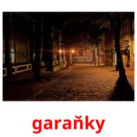 garaňky flashcards illustrate