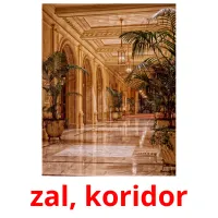 zal, koridor kuvakortit