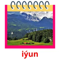 iýun picture flashcards