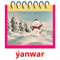 ýanwar picture flashcards