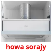 howa sorajy cartes flash