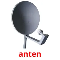 anten Bildkarten für Kinder