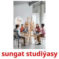 sungat studiýasy billedkort for børn med billeder