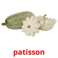 patisson picture flashcards