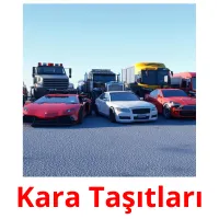 Kara Taşıtları Tarjetas didacticas