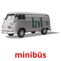 minibüs Tarjetas didacticas