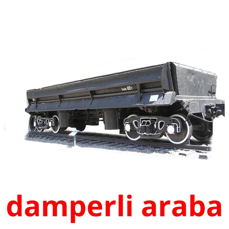 damperli araba picture flashcards