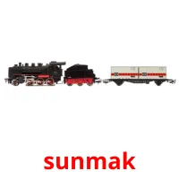 sunmak picture flashcards