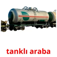 tanklı araba Bildkarteikarten