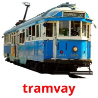 tramvay Bildkarteikarten