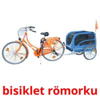 bisiklet römorku card for translate