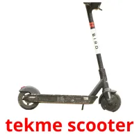 tekme scooter карточки энциклопедических знаний