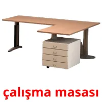 çalışma masası Bildkarteikarten