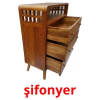 şifonyer Bildkarteikarten