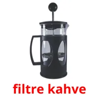 filtre kahve Bildkarteikarten