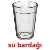 su bardağı Bildkarteikarten