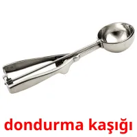 dondurma kaşığı picture flashcards