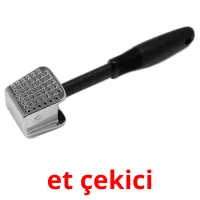 et çekici picture flashcards