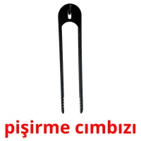 pişirme cımbızı picture flashcards