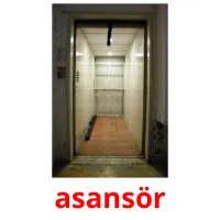 asansör picture flashcards