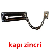 kapı zincri picture flashcards