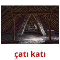 çatı katı picture flashcards