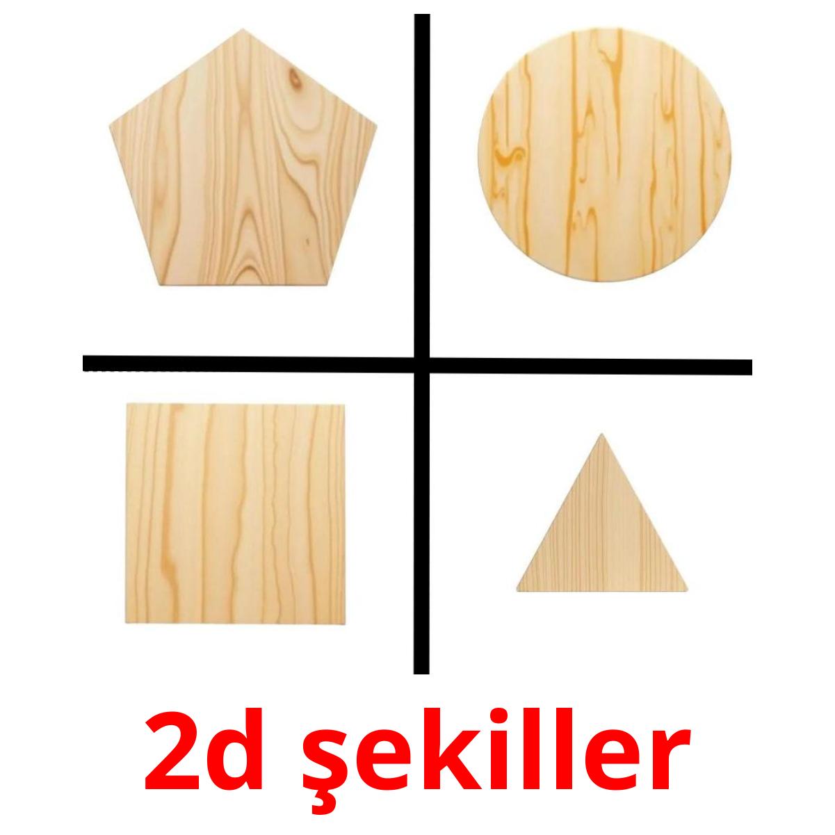 2d şekiller picture flashcards