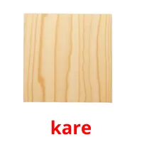 kare Bildkarten für Kinder