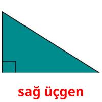 sağ üçgen flashcards illustrate