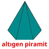 altıgen piramit flashcards illustrate