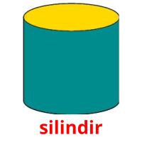 silindir flashcards illustrate