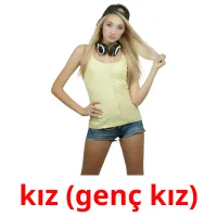 kız (genç kız) ansichtkaarten