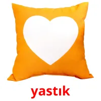 yastık picture flashcards