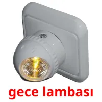 gece lambası Tarjetas didacticas