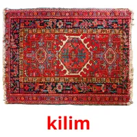 kilim picture flashcards