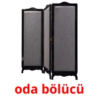 oda bölücü Tarjetas didacticas