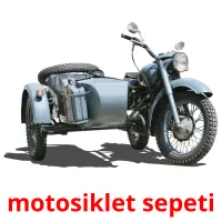 motosiklet sepeti Tarjetas didacticas