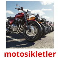 motosikletler picture flashcards