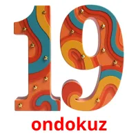 ondokuz flashcards illustrate