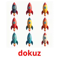 dokuz picture flashcards