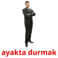 ayakta durmak picture flashcards