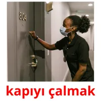 kapıyı çalmak picture flashcards