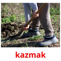 kazmak picture flashcards