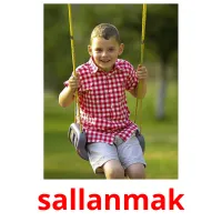 sallanmak picture flashcards