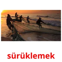 sürüklemek picture flashcards